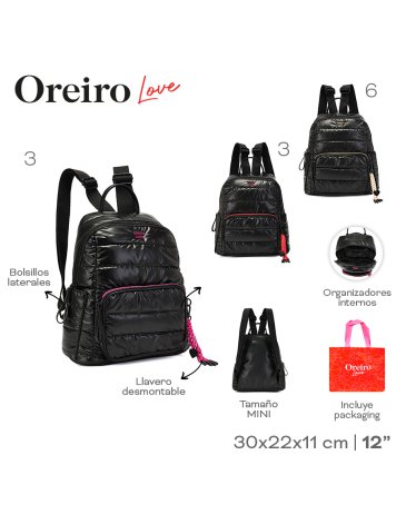 Mochila Oreiro Love LAS OREIRO LOVE
