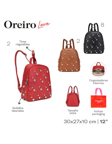 Mochila Oreiro Love LAS OREIRO LOVE