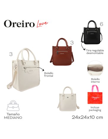 Cartera Oreiro LAS OREIRO LOVE
