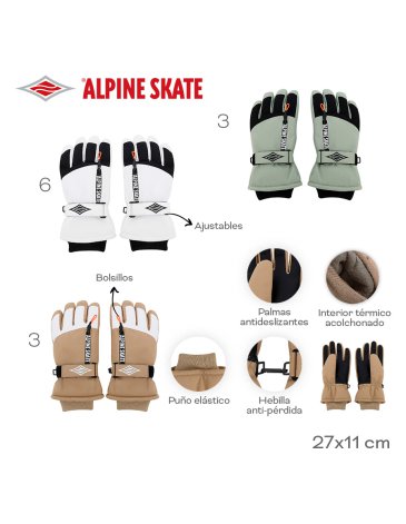 Guante  ALPINE SKATE