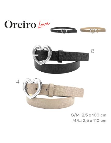 Cinturon Oreiro Love LAS OREIRO LOVE