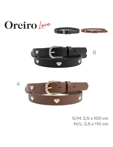 Cinturon Oreiro Love LAS OREIRO LOVE