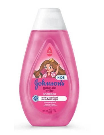 Shampoo gotas de brillo 200ml Johnson & Johnson