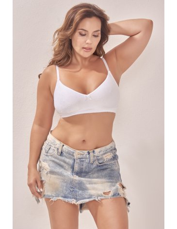 Soutien sin aro microfibra labrada T95/110 TIENTO