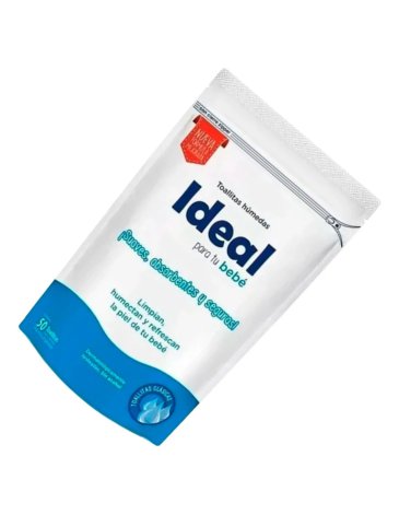 Toallitas humedas clasicas x 50 unidades - IDEAL