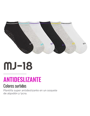 Soquete antideslizante colores surtidos FLOYD