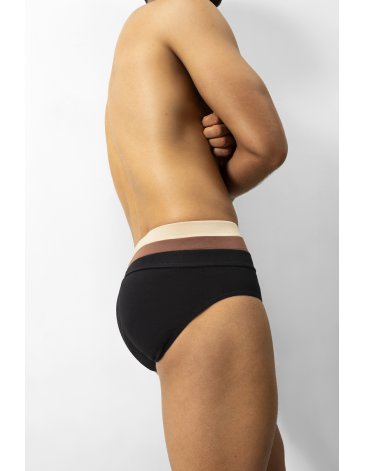 Slip algodón y lycra monocromo TS/XXXL ACROBATA