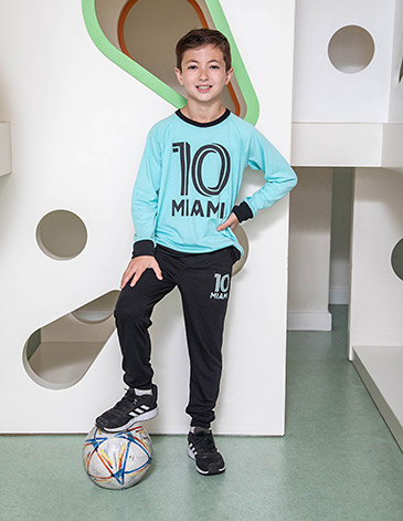 Pijama unisex Miami T4/14 - BIANCA SECRETA