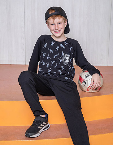 Pijama nene modal futbol Diego T4/18 - BIANCA SECRETA