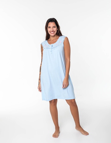 Camison en modasl liso T2/4 BIANCA SECRETA