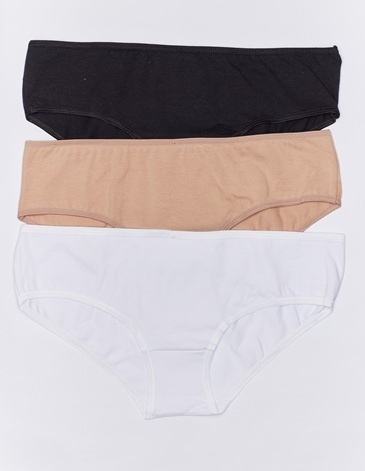 Culotte algodon y lycra Pack x3 KIERO