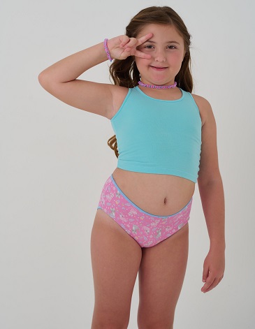 Bombacha nena alg y lycra T10/14 KIERO