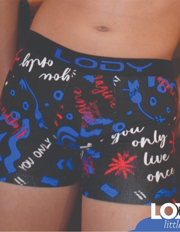 Boxer estampado T8 AL 14 LODY KIDS