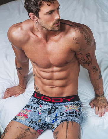 Boxer alg y lycra TS/XL LODY MEN