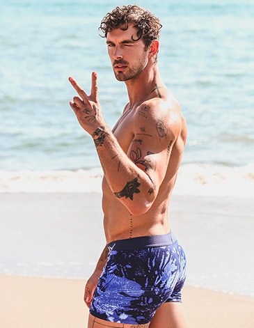 Boxer alg y lycra TS/XL LODY MEN