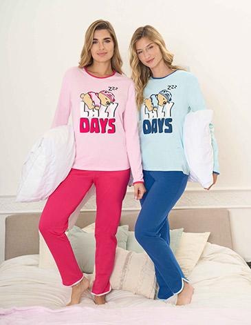 Pijama dama TS/XL - LENCATEX