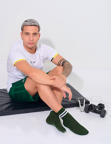 Media tenis hombre - MARCELA KOURY