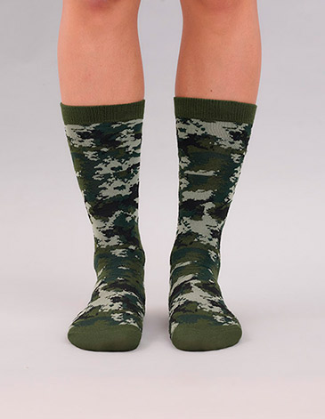 Media 1/2 caña rayada - MARCELA KOURY