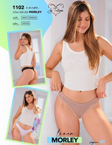 Colaless morley  Pack x3 JE TAIME