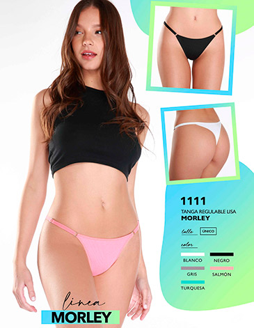 Colaless regulable alg y lycra Pack x3 JE TAIME