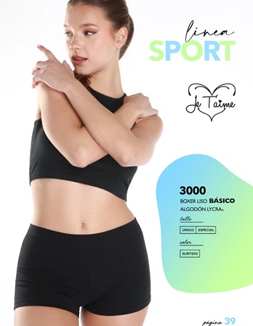 Boxer algodon y lycra Pack x2 JE TAIME