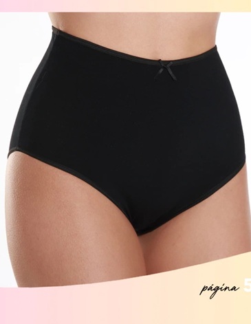 Bombacha especial algodon y lycta Pack x1 JE TAIME