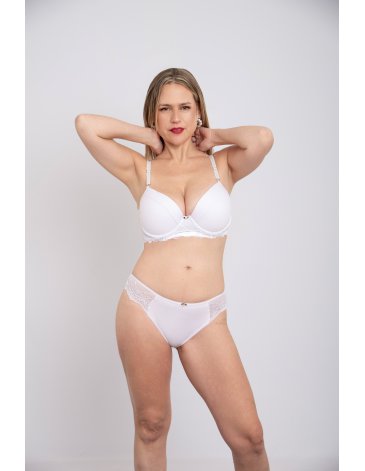 Conjunto tasa soft con base y coulotte en algodón/lycra. T 95 AL 110 NATUBEL