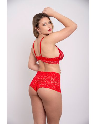 Culotte Less en Algodón con Lycra con Puntilla Pack x3 TL - NATUBEL