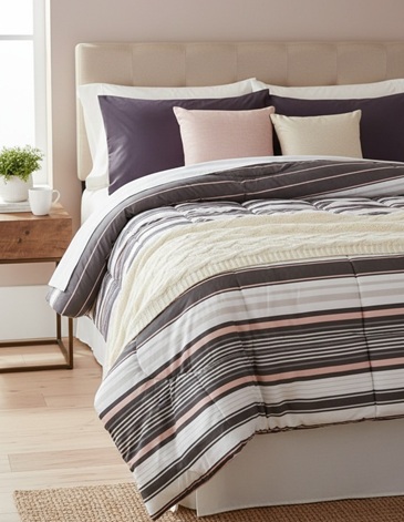 Acolchado Ritmo Premium Reversible 2 1/2 plazas Doble Faz ALCOYANA