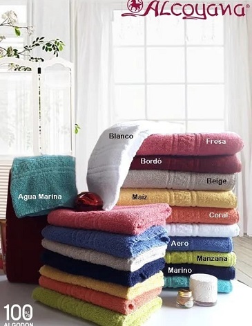 Toallon cuadros 100% algodon 400gr - ALCOYANA