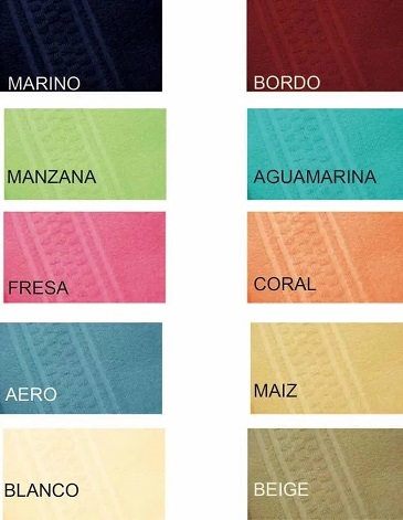 Toallon cuadros 100% algodon 400gr - ALCOYANA