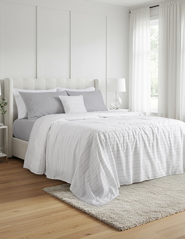 Juego de Sabana ESSENCIA 180  hilos  1 1/2 PL ALCOYANA