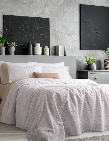 Juego de sabana Accent 180 Hilos KING PALETTE