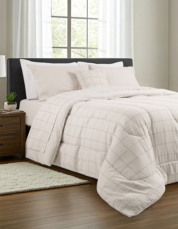 Juego de Sabana ORGANIC 132 Hilos 2 1/2 pl ALCOYANA