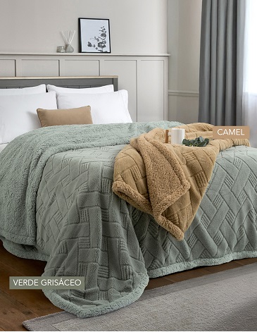 Frazada polonia 2 1/2pl ALCOYANA