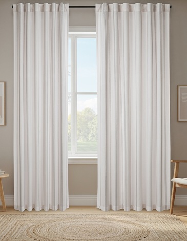 Juego de cortinas ESSENCIA · CAMBERRA 140 x 210 cm ALCOYANA