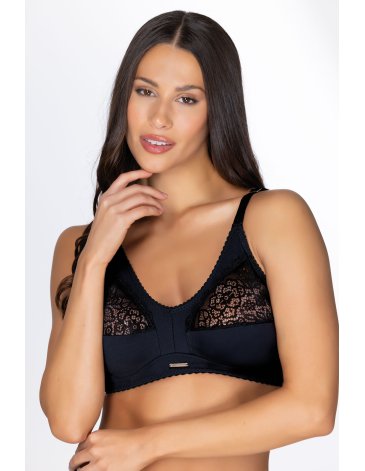 Corpiño reductor de algodon pesado y encaje T100/125 SEXY LALI