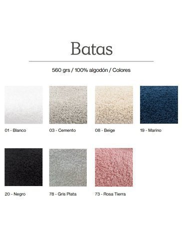 Bata de toalla TS/XL - FRANCO VALENTE