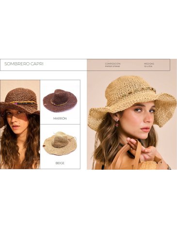 SOMBRERO CAPRI - LIMA