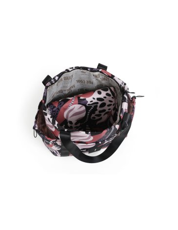 Cartera Tote con Lona Florida - CHIMOLA