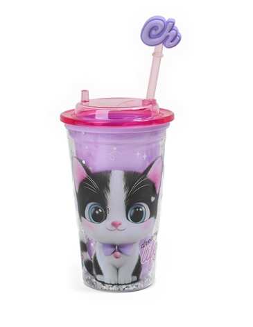 VASO ACRILICO SPARK CAT 500 ML CHIMOLA