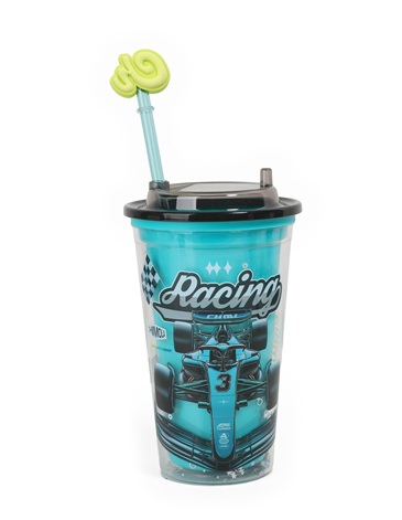 VASO ACRILICO SPARK RACING CAR 500 ML CHIMOLA