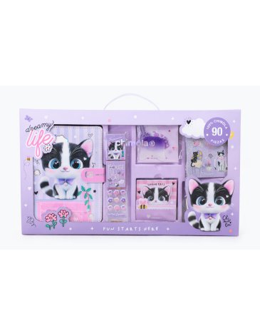 Set Stationery Joy Cat CHIMOLA