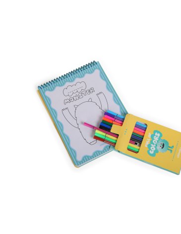COLORING SET MONSTER GREEN - CHIMOLA