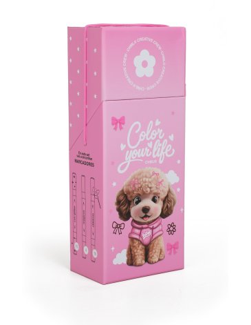 SET DE ESCRITORIO + MARCADORES X 24 POODLE CHIMOLA
