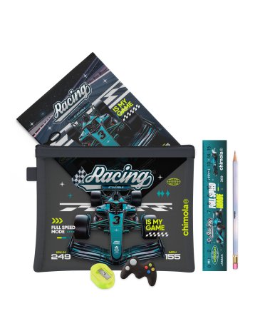 SCHOOL SET MESH RACING CAR - CHIMOLA