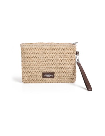 Neceser Pouch Raffia - CHIMOLA