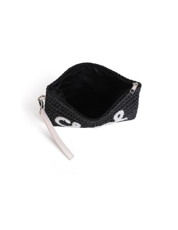 Neceser Pouch Raffia - CHIMOLA