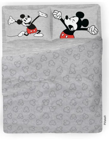 Sabanas 4 piezas queen MICKEY CLASSIC PIÑATA