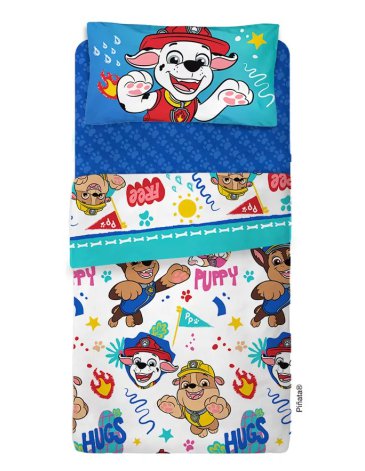 Sábanas 3 piezas 1 1/2 plaza PAW PATROL PIÑATA